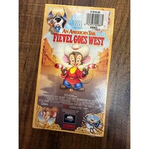 An American Tail Fievel Goes West VHS New Sealed MCA Universal Vintage 1991